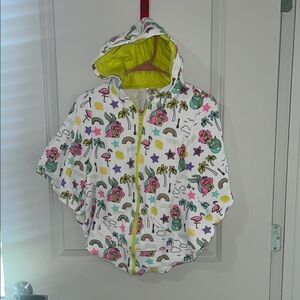 Kids Disney Little Mermaid Colorful beach coverup